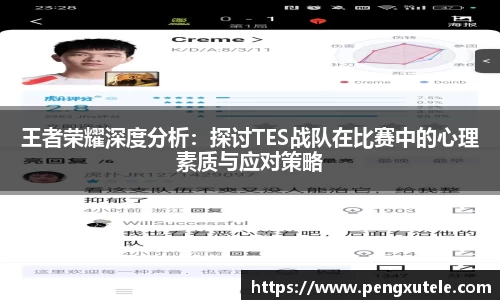 王者荣耀深度分析：探讨TES战队在比赛中的心理素质与应对策略
